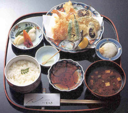 Tempura tray.